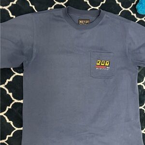 Men's Blue Pocket Tee